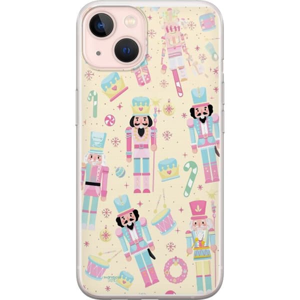 Kompatibelt Mobilskal till Apple iPhone 13 mini Jul rosa
