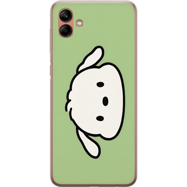 Samsung Galaxy A04 Gjennomsiktig deksel Snoopy Flip
