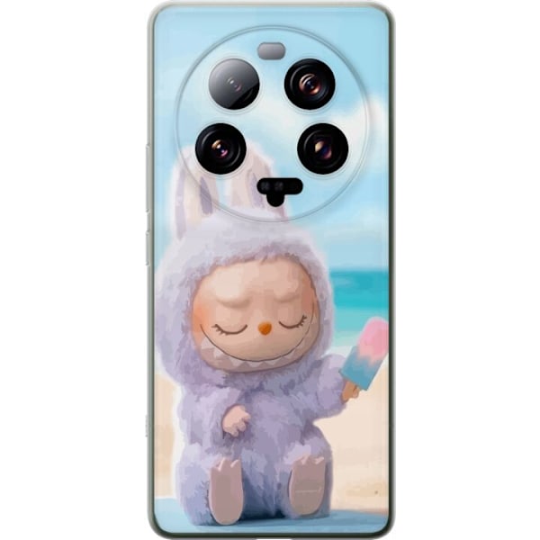 Xiaomi 13 Ultra Läpinäkyvä kuori Labubu Vaaleanpunainen Tunnelma