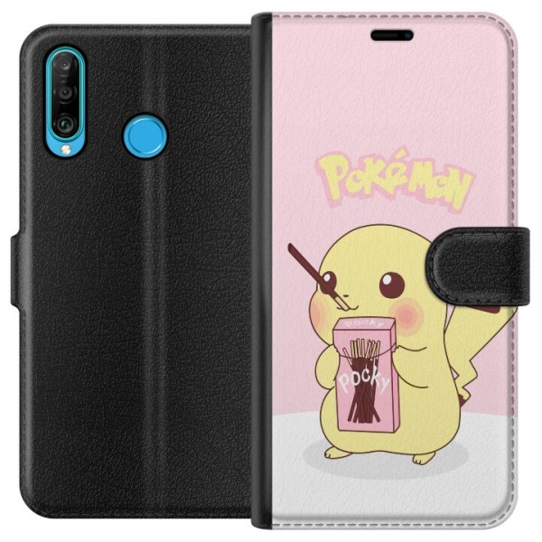 Huawei P30 lite Lompakkokotelo Pokemon