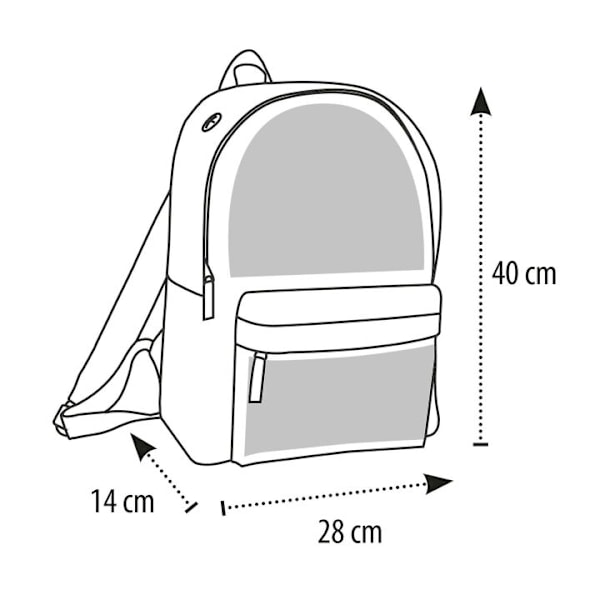 Ryggsekk for Barn | Lett og Praktisk Stitch svart Barn