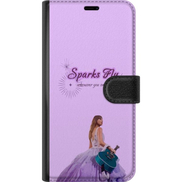 Samsung Galaxy S22+ 5G Tegnebogsetui Taylor Swift - Sparks Fly