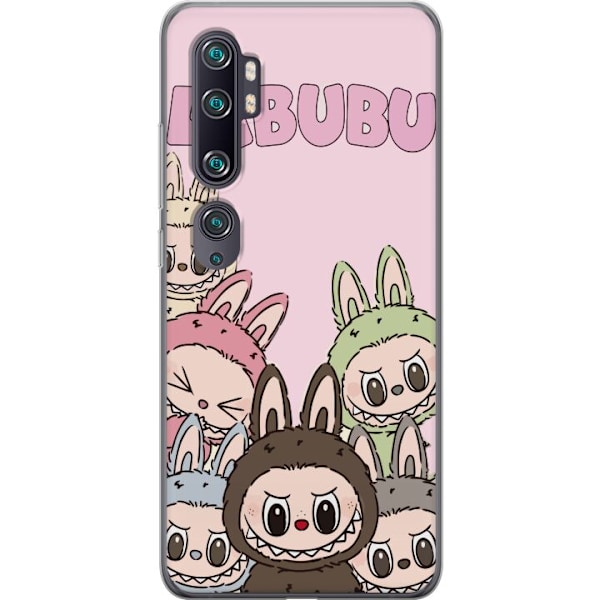 Xiaomi Mi Note 10 Gjennomsiktig deksel Labubu Classics