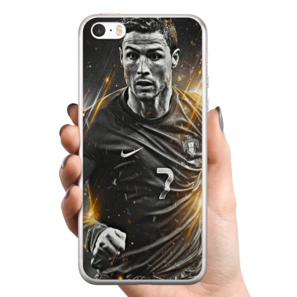 Apple iPhone SE (2016) TPU Mobilcover Cristiano Ronaldo
