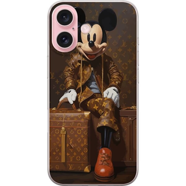 Apple iPhone 16 Gennemsigtig cover Minnie Mus