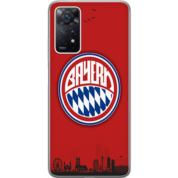 Xiaomi Redmi Note 11 Pro Genomskinligt Skal FC Bayern Munich