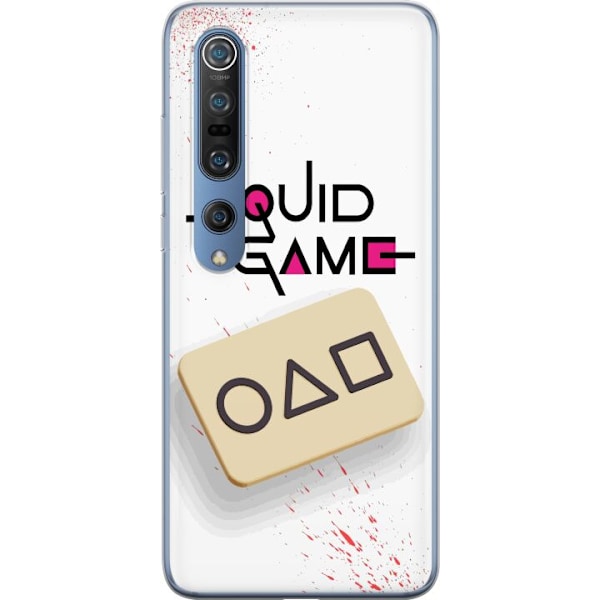 Xiaomi Mi 10 Pro 5G Gjennomsiktig deksel Squid Game