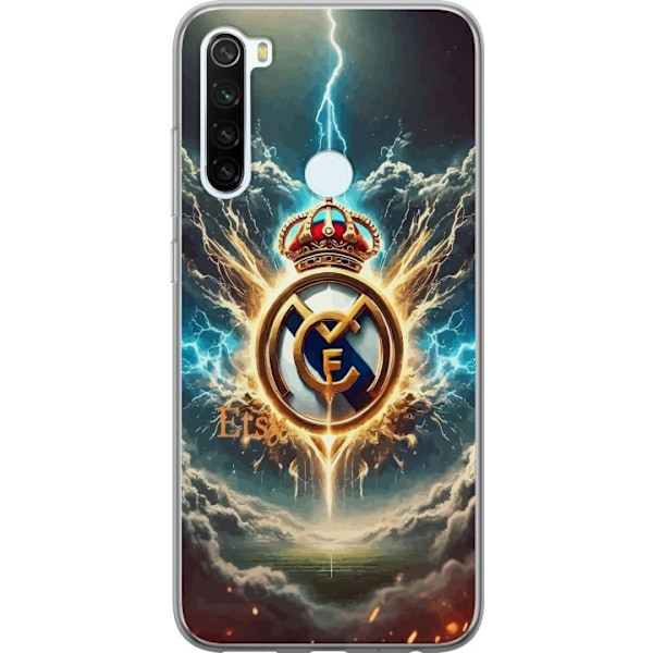 Xiaomi Redmi Note 8 Läpinäkyvä kuori Real Madrid