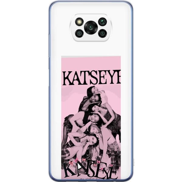 Kompatibelt Mobildeksel til Xiaomi Poco X3 Pro KATSEYE i rosa rosa