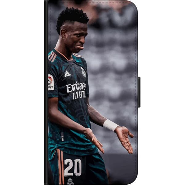 Kompatibel Tegnebogsetui til OnePlus 9 Pro Vinícius Júnior Fodbold Brasilien Real