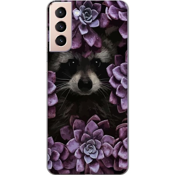 Samsung Galaxy S21 Läpinäkyvä kuori Pesutilkkuna