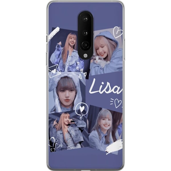 OnePlus 8 Läpinäkyvä kuori Lisa Blackpink – Aesthetic K-p