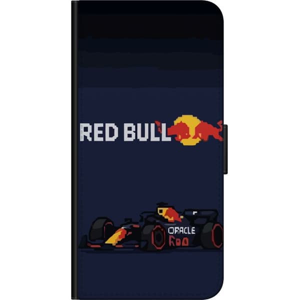 Kompatibel Tegnebogsetui til OnePlus 7T Pro Pixelracer i retrostil sort