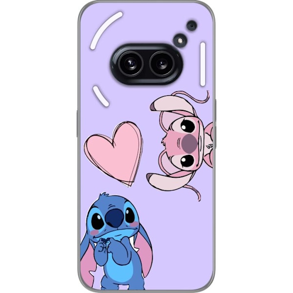 Nothing Phone (2a) Genomskinligt Skal stitch vs stich