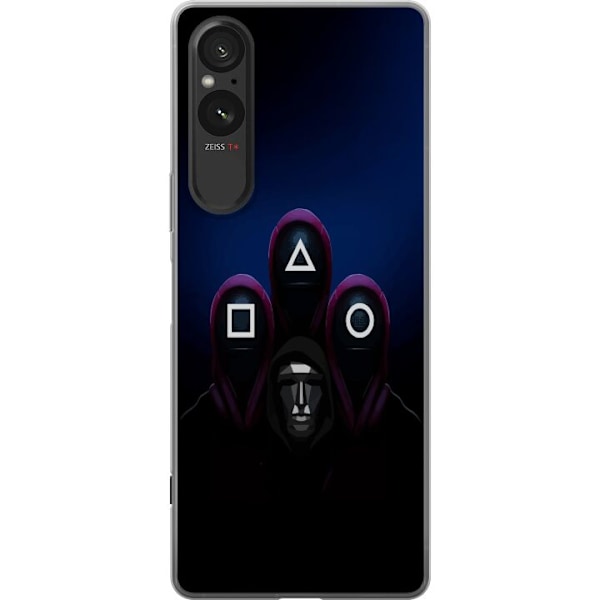 Sony Xperia 10 VI Gjennomsiktig deksel Squid Game 2 - Huvuden