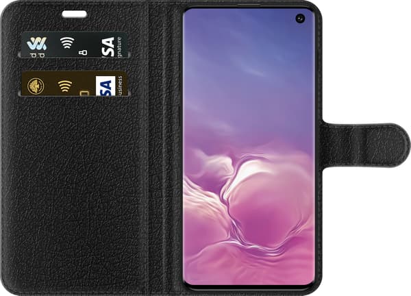 Kompatibelt Lommeboketui til Samsung Galaxy S10 Blå elgitarr blå