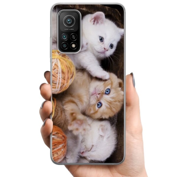 Xiaomi Mi 10T Pro 5G TPU Matkapuhelimen kuori Kissat