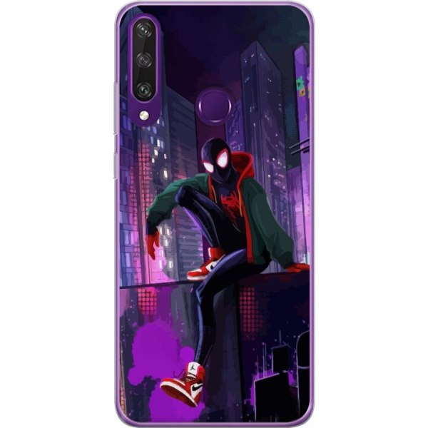Huawei Y6p Gennemsigtig cover Fortnite - Spider-Man