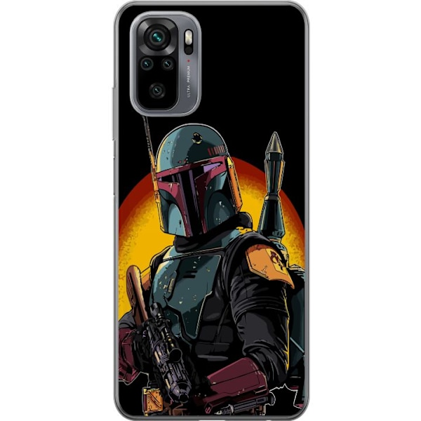 Xiaomi Redmi Note 10 Genomskinligt Skal The Mandalorian