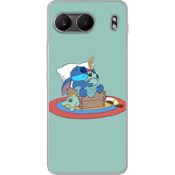 OnePlus Nord 4 Läpinäkyvä kuori Stitch nukkui hyvin