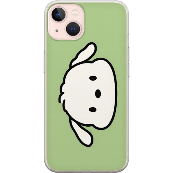 Apple iPhone 13 mini Genomskinligt Skal Snoopy Flip