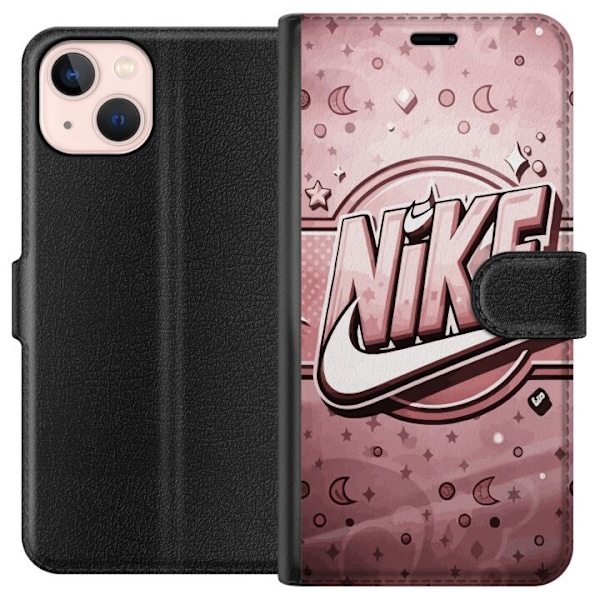 Apple iPhone 13 Lommeboketui Nike Rosa