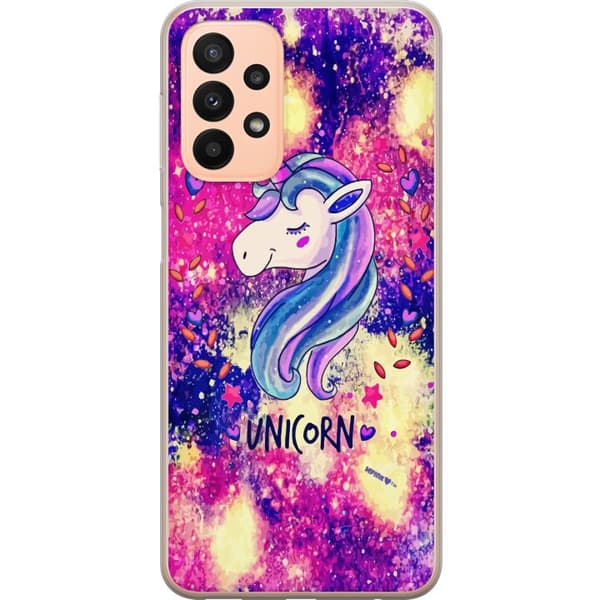 Kompatibelt Mobildeksel til Samsung Galaxy A23 Enhörning