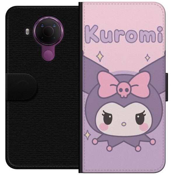 Nokia 5.4 Lompakkokotelo Kuromi Kawaii