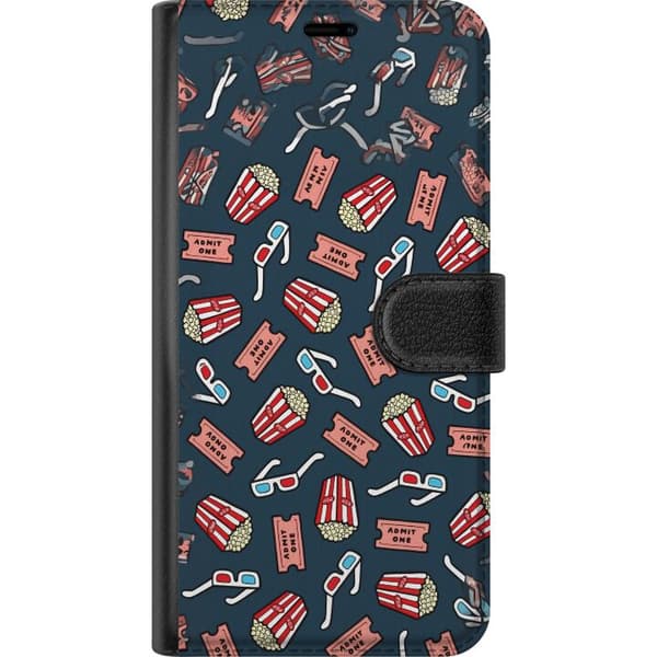 Kompatibelt Plånboksfodral till Google Pixel 8 Biokväll blå