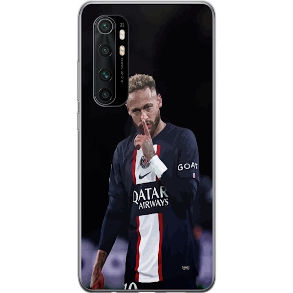 Xiaomi Mi Note 10 Lite Genomskinligt Skal Neymar