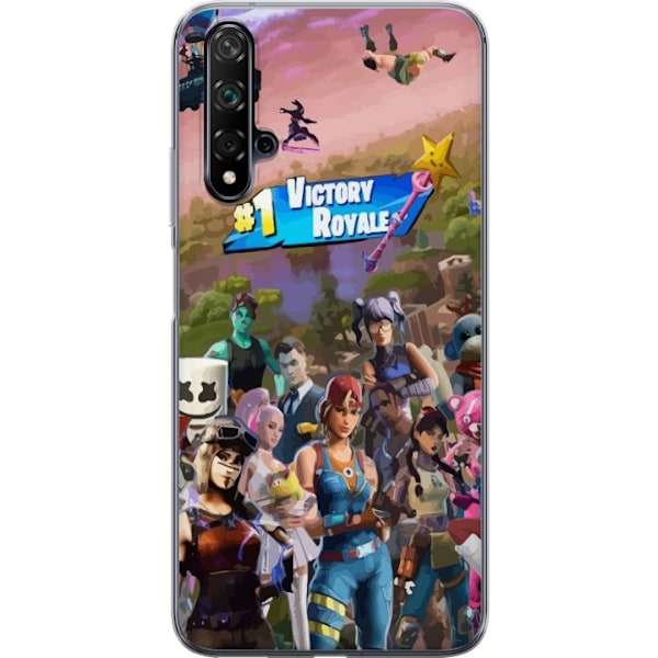 Huawei nova 5T Läpinäkyvä kuori Fortnite