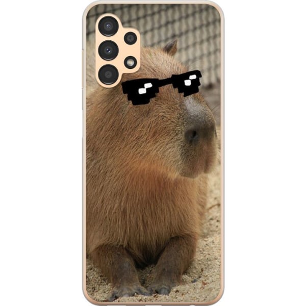 Samsung Galaxy A13 Genomskinligt Skal Capybara