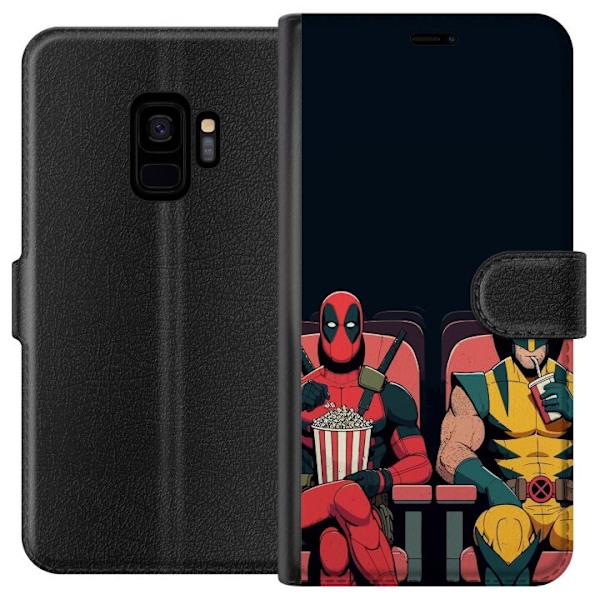 Samsung Galaxy S9 Lommeboketui Deadpool & Wolverine