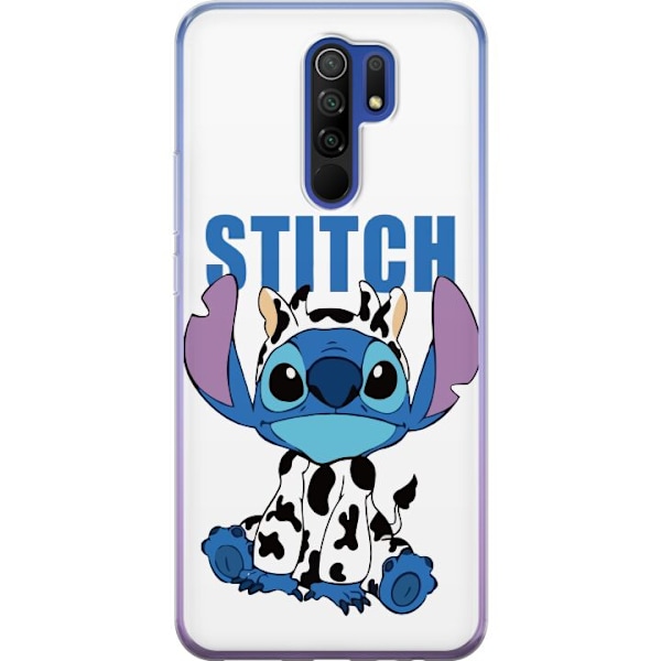 Xiaomi Redmi 9 Genomskinligt Skal Stitch