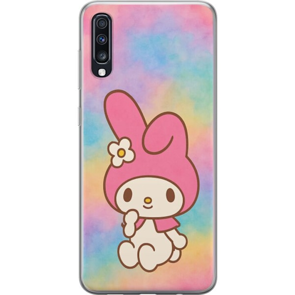 Samsung Galaxy A70 Genomskinligt Skal Kawaii Sanrio My Melody