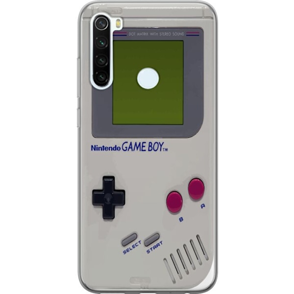 Xiaomi Redmi Note 8 Gennemsigtig cover Game Boy