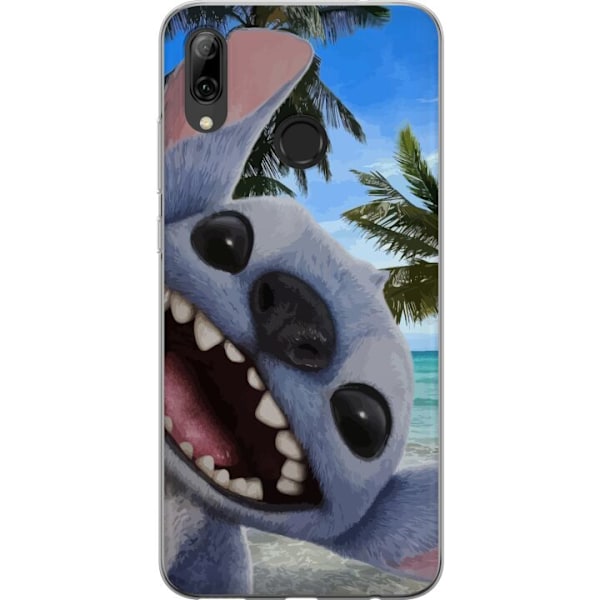 Huawei P smart 2019 Genomskinligt Skal Stitch mobilskal med Palmer i söt vänskapsdesign