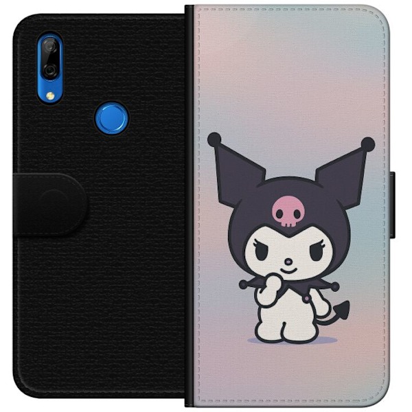 Huawei P Smart Z Tegnebogsetui Kawaii Sanrio Kuromi