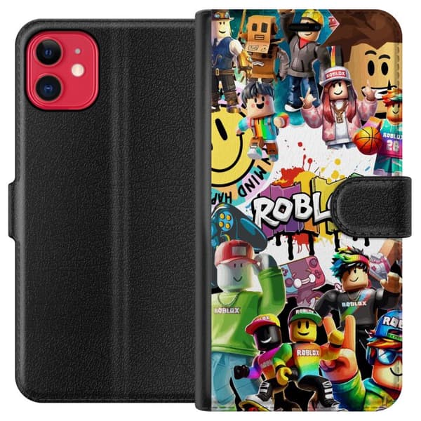 Kompatibel Tegnebogsetui til Apple iPhone 11 Roblox
