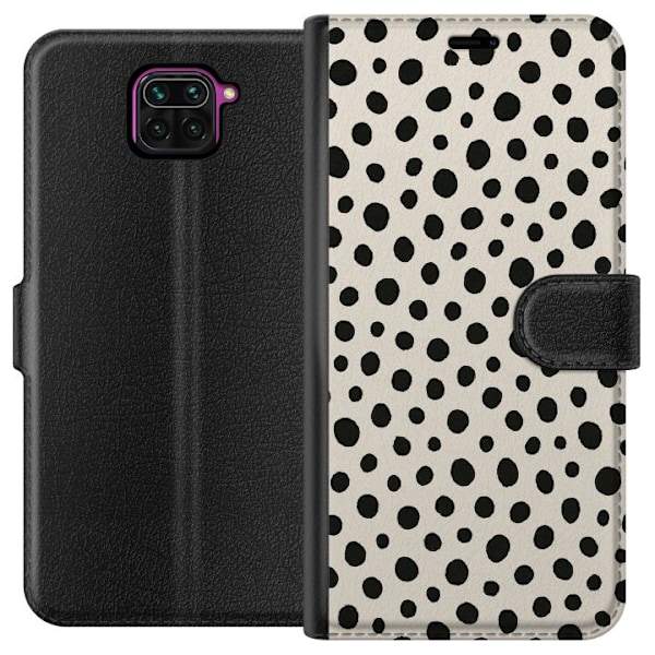 Xiaomi Redmi Note 9 Lompakkokotelo Dot Dance