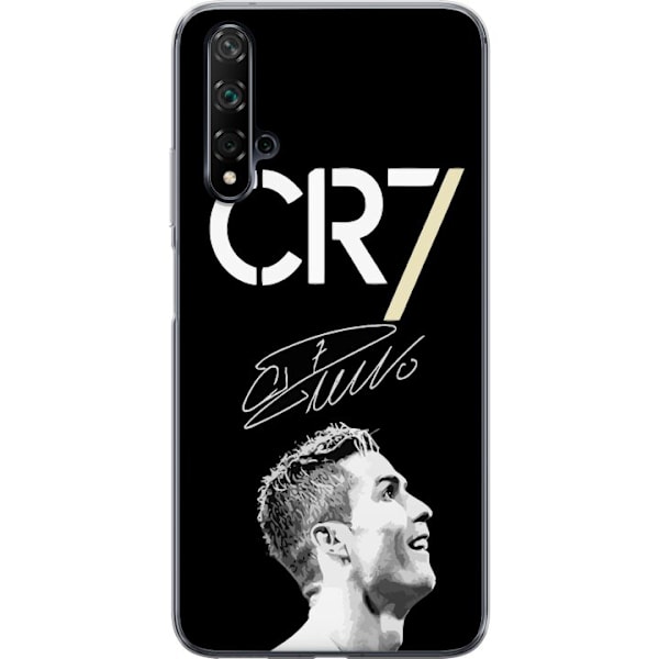 Huawei nova 5T Gennemsigtig cover CR7 Ronaldo