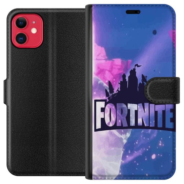 Kompatibel Tegnebogsetui til Apple iPhone 11 Fortnite
