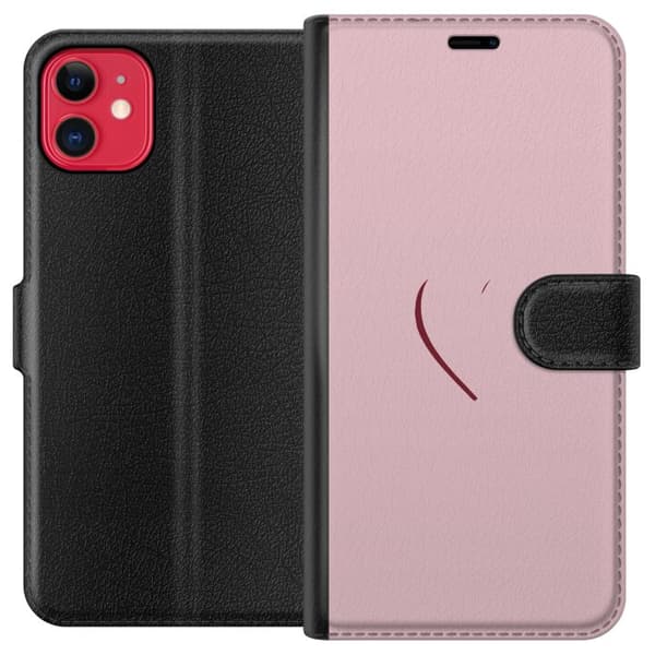 Kompatibelt Plånboksfodral till Apple iPhone 11 SoftPinkLove