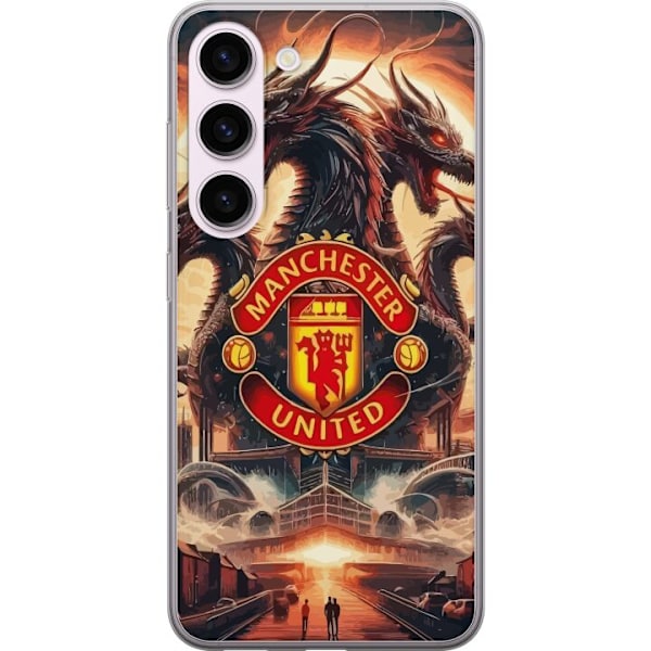 Samsung Galaxy S23 Gjennomsiktig deksel Manchester United