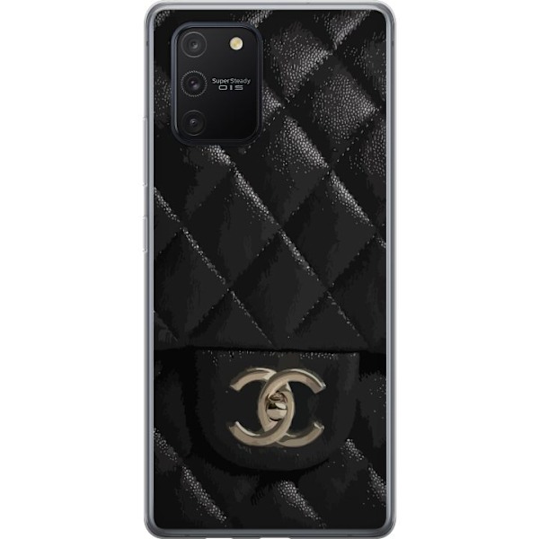 Samsung Galaxy S10 Lite Genomskinligt Skal Chanel Black