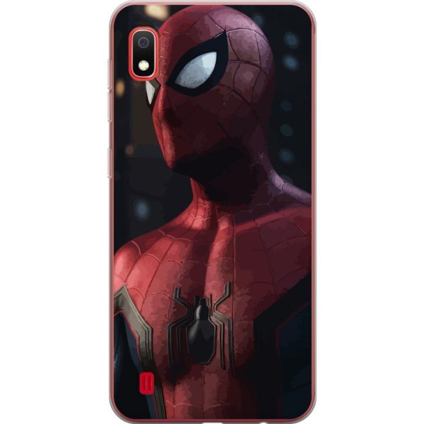 Samsung Galaxy A10 Gennemsigtig cover Spiderman