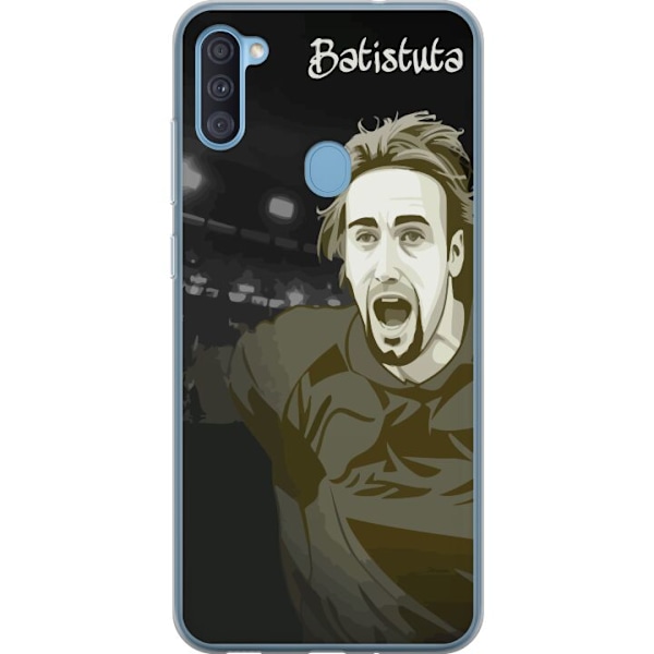 Samsung Galaxy A11 Gennemsigtig cover Gabriel Batistuta