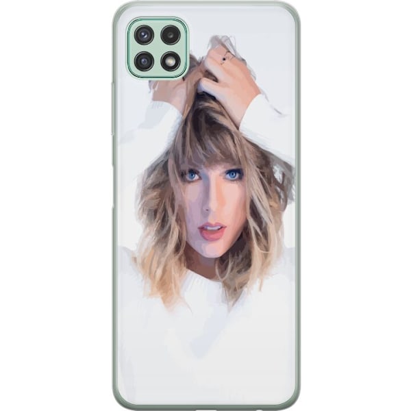 Samsung Galaxy A22 5G Gjennomsiktig deksel Taylor Swift