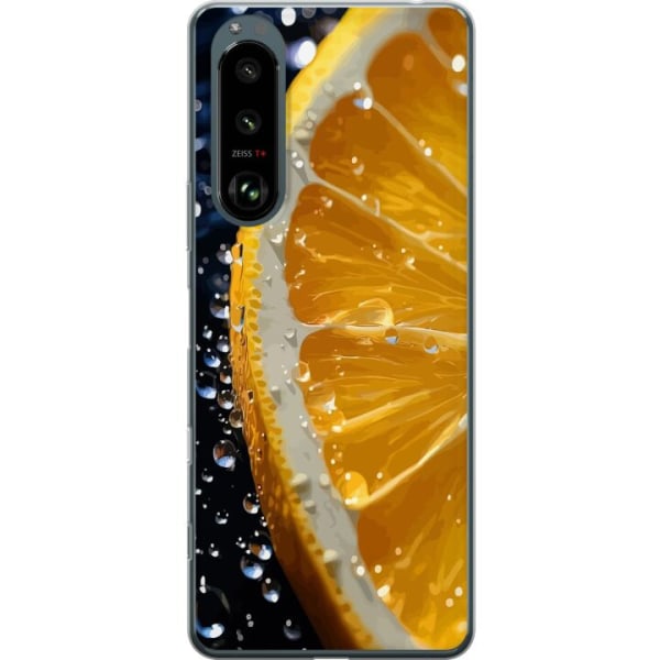 Sony Xperia 5 III Gennemsigtig cover Appelsin