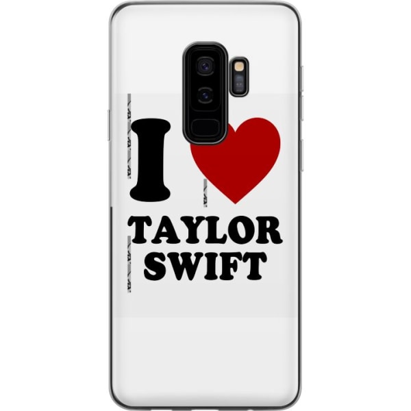 Samsung Galaxy S9+ Läpinäkyvä kuori Taylor Swift